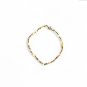 Vintage Avon Gold link  and Copper Bracelet